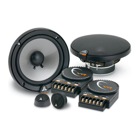 JL Audio VR600-CSi User manual