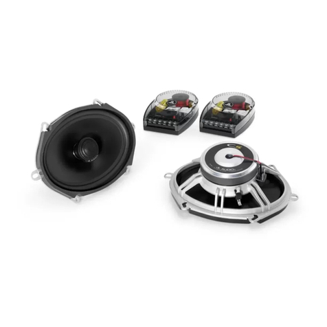 JL Audio C5-570X User manual
