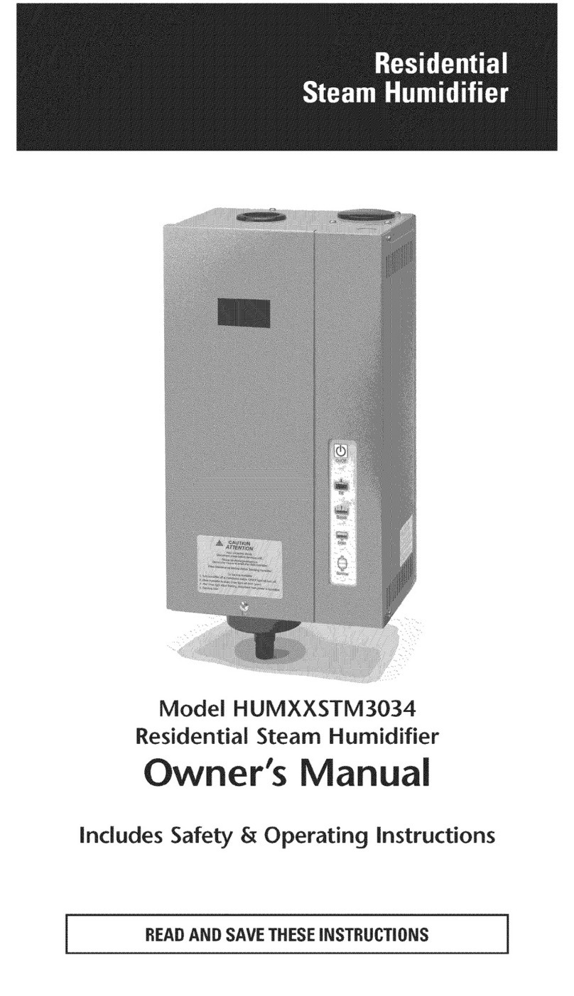 Carrier HUMXXSTM3034 User manual