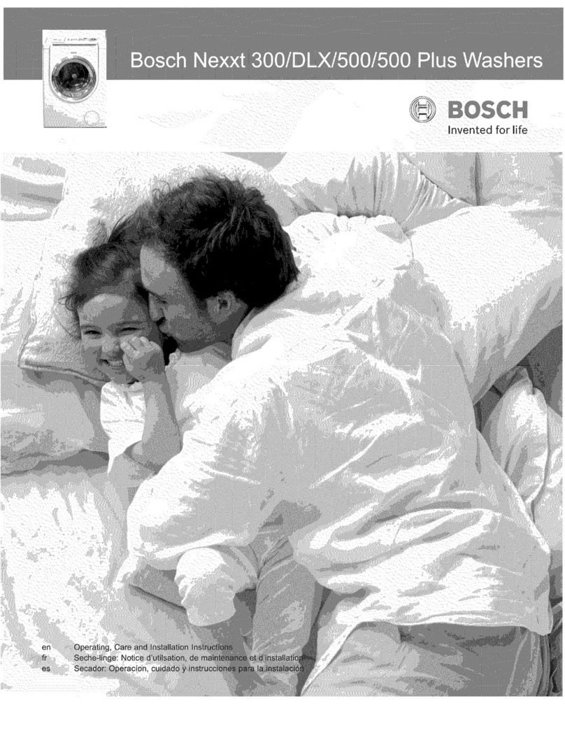 Bosch Nexxt 300 Series Installation guide