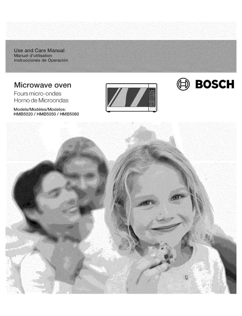 Bosch HMB5060 - Microwave User manual