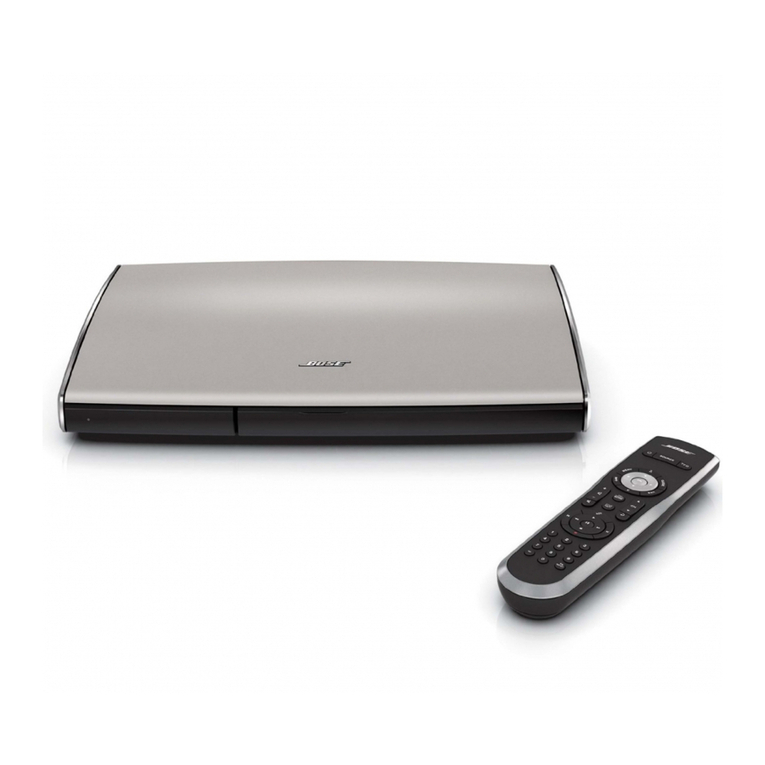 Bose LIFESTYLE T20 User manual