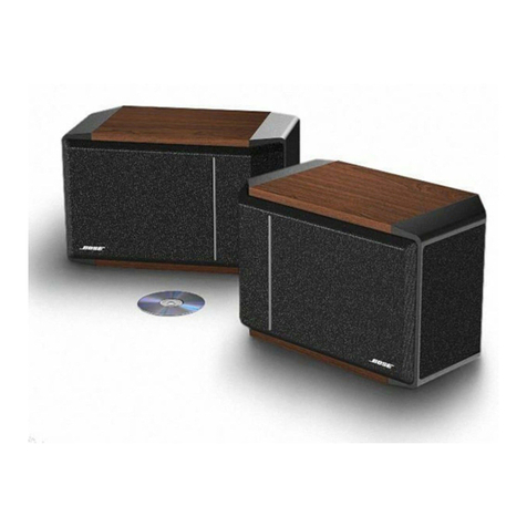 Bose 301 Series IV User manual