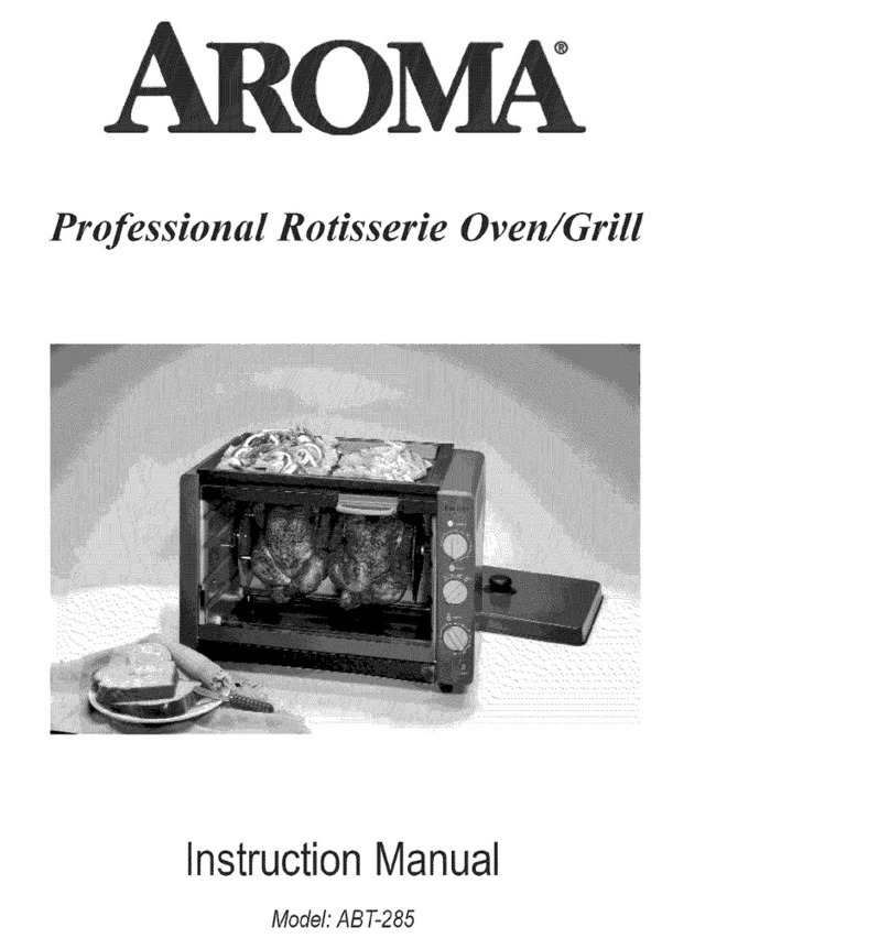 Aroma ABT-285 instruction manual
