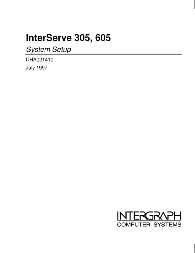 Intergraph InterServe 05 Setup User guide