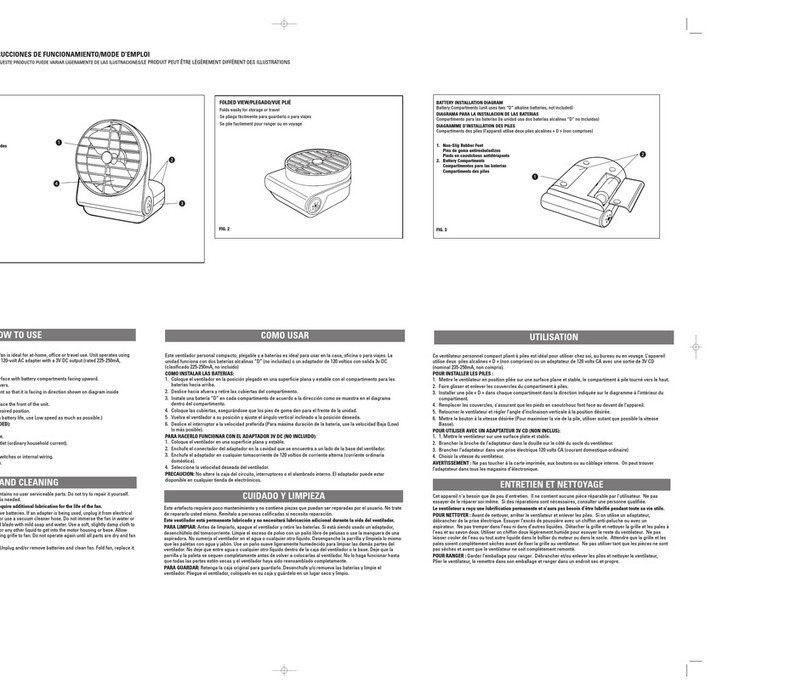 Applica BF45CPB Installation instructions