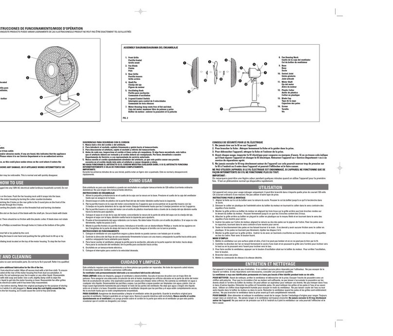 Windmere KD-12M Installation instructions