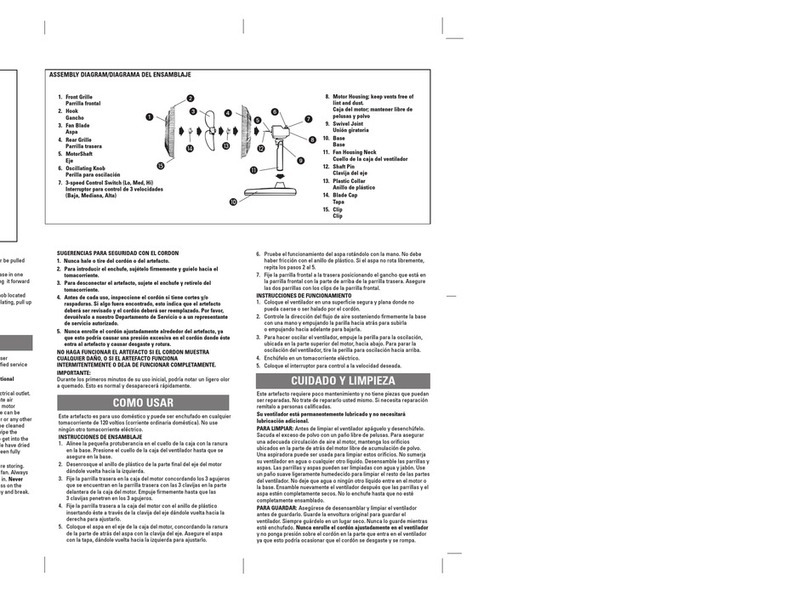 Applica KD16 Installation instructions