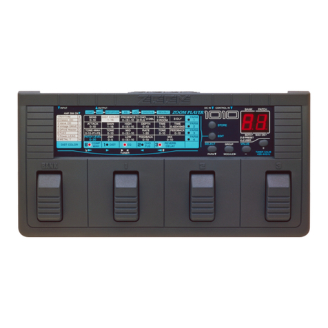 Zoom Player 1010 User manual