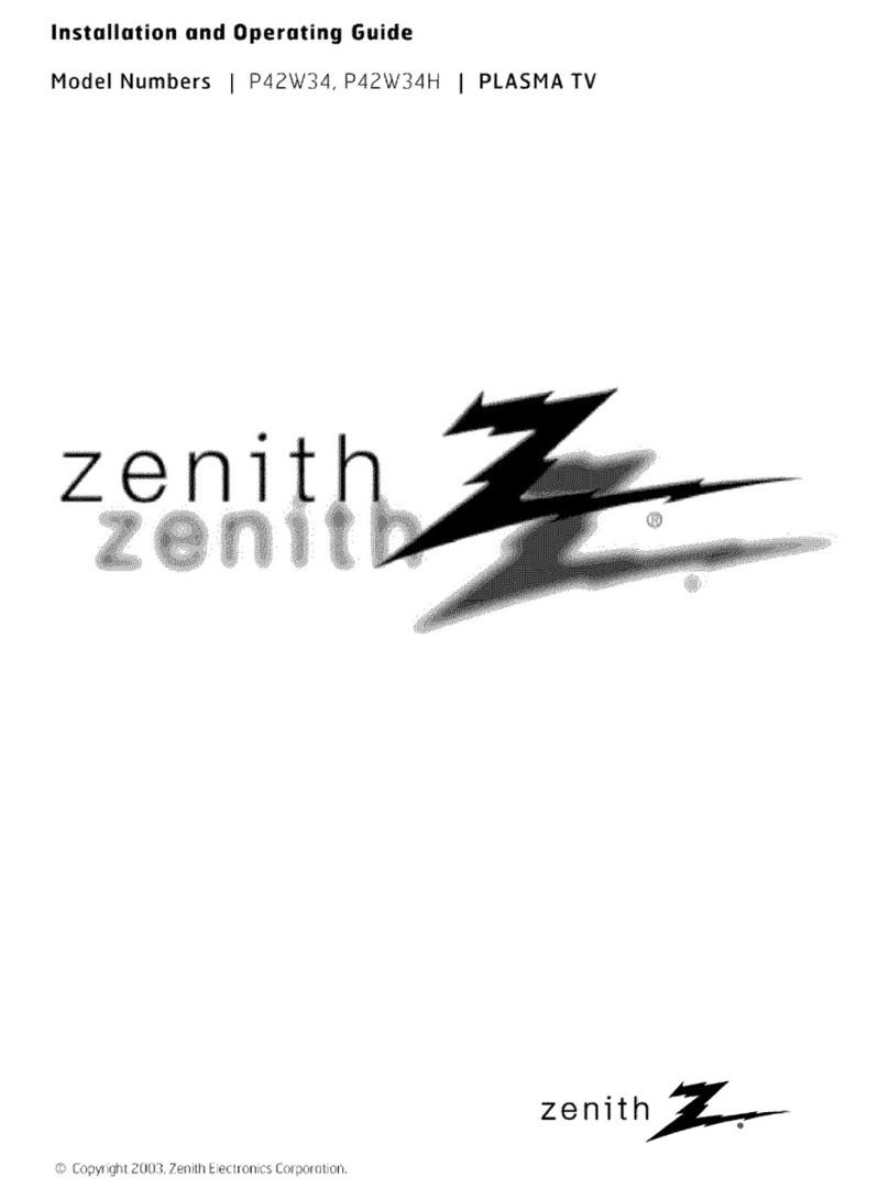 Zenith P42W34 Installation guide