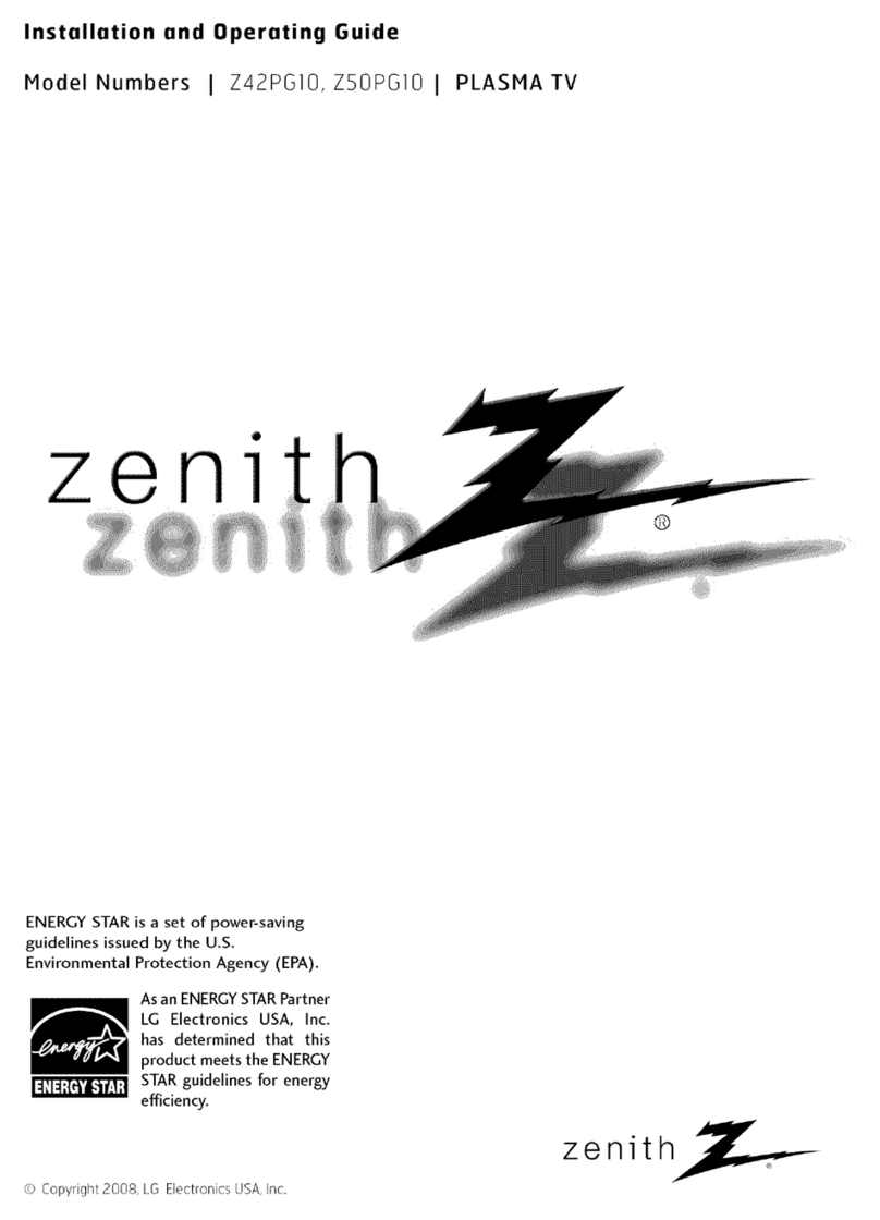 Zenith Z42PG10 and Installation guide
