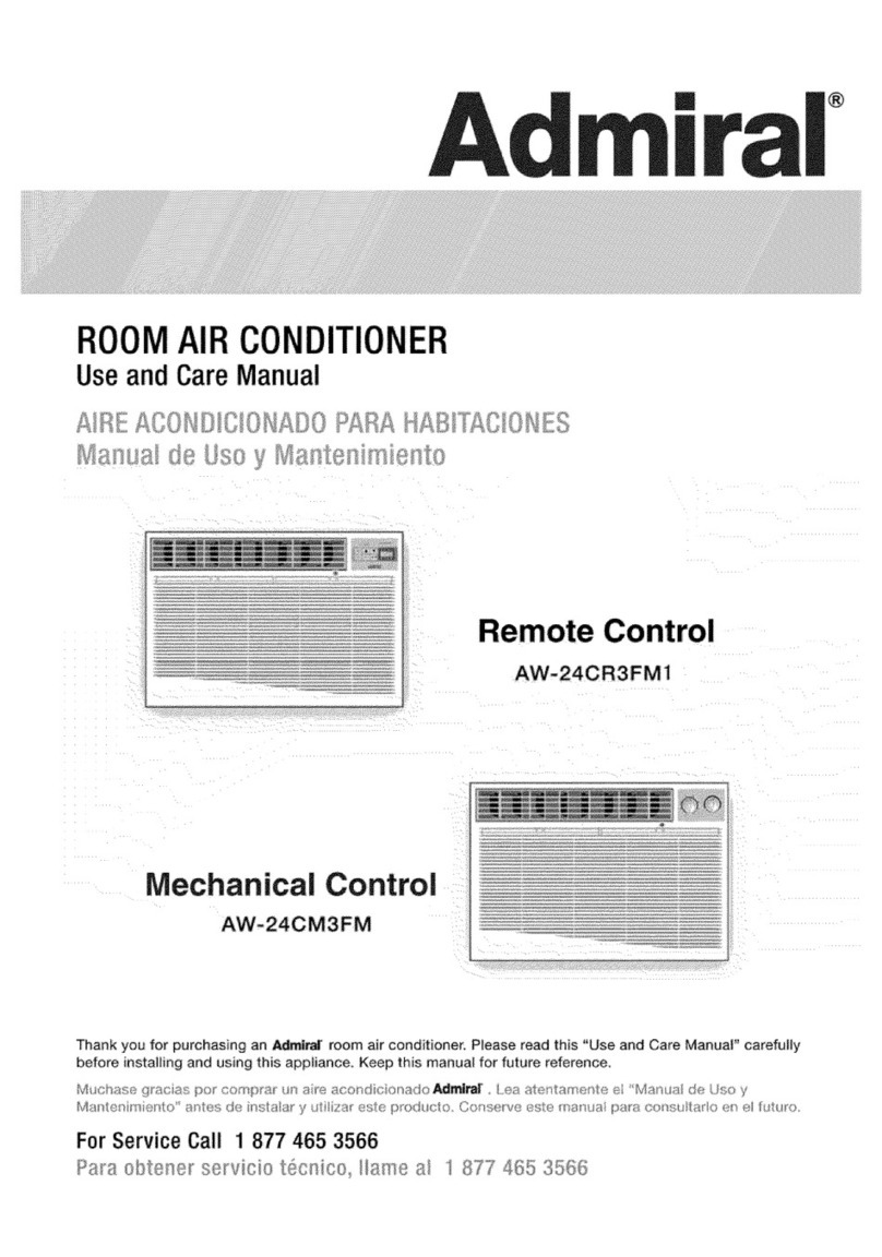 Admiral AW-24CR3FM1 User manual