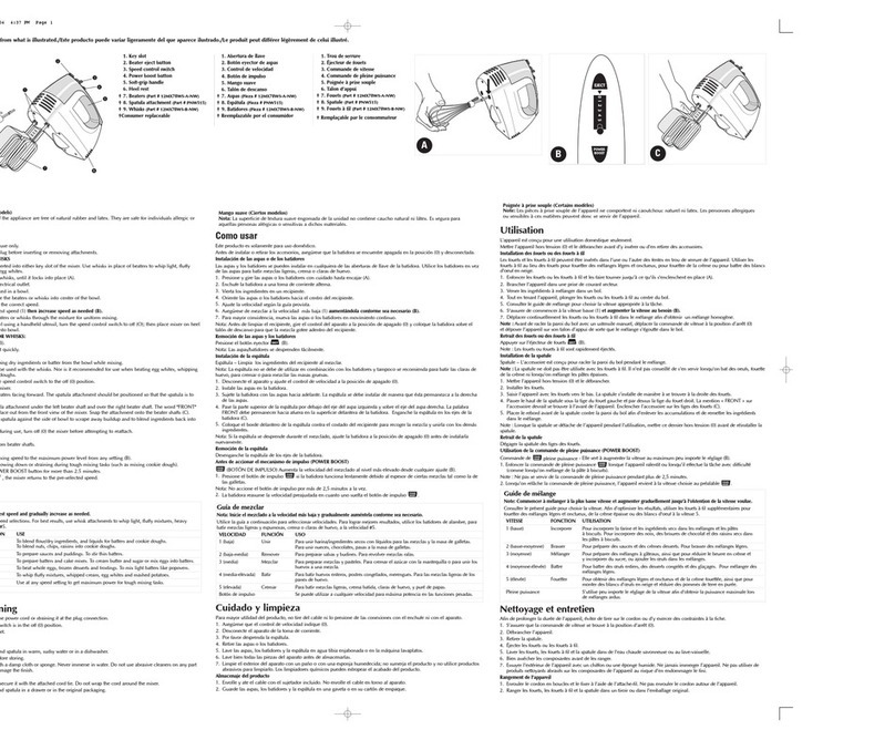 Black & Decker PowerPro MX78WS Installation instructions