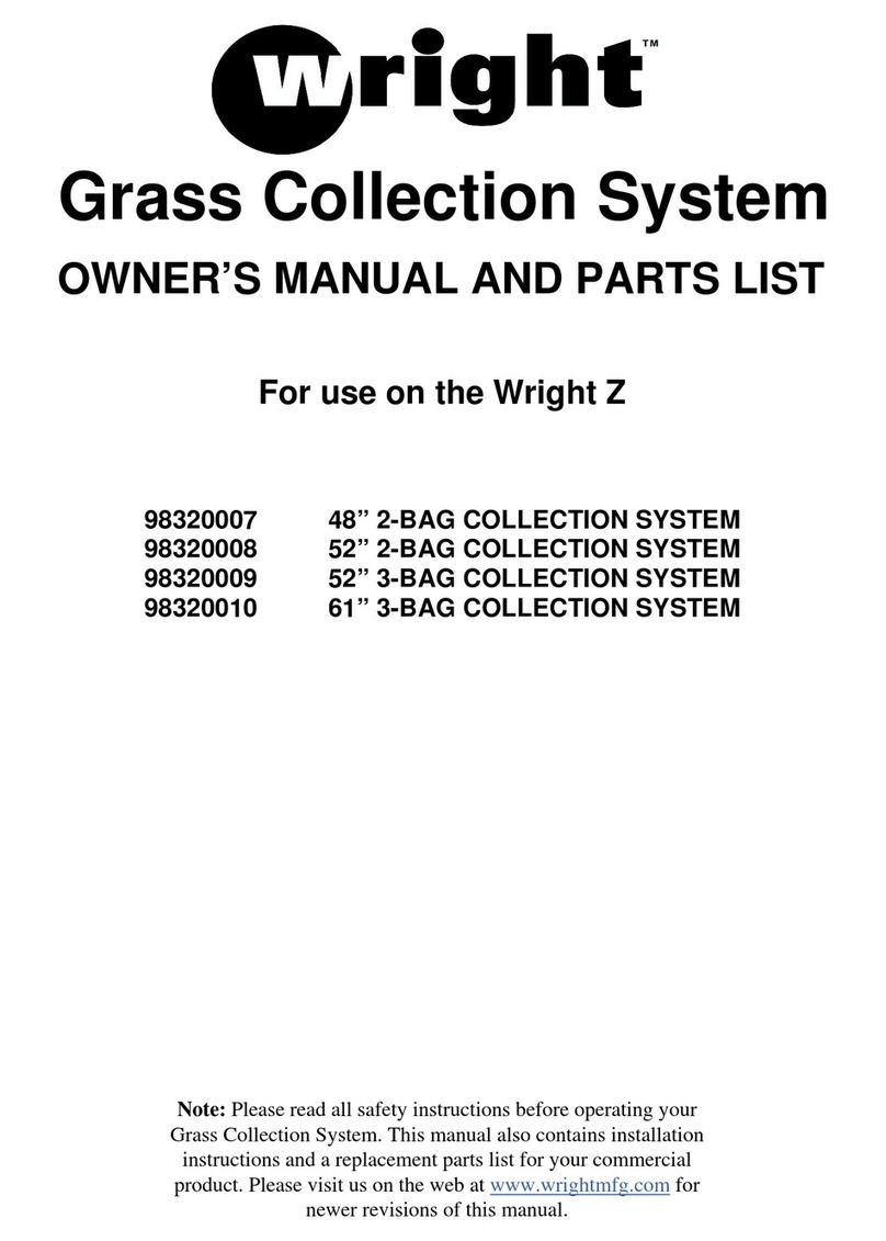 Wright Manufacturing 98320007 User manual