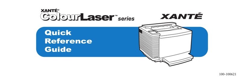 Xante ColourLaser series guide User manual Xante ColourLaser series guide User manual