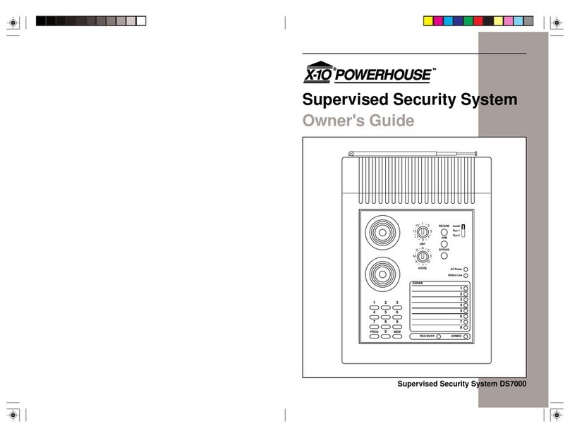 X10 Powerhouse DS7000 User manual