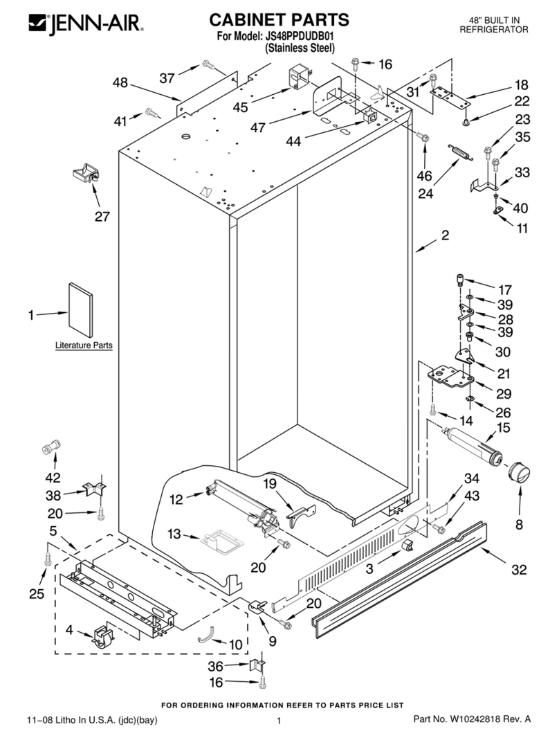 Jenn-Air JS48PPDUDB01 User manual Jenn-Air JS48PPDUDB01 User manual