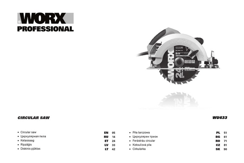 Worx WU433 user manual