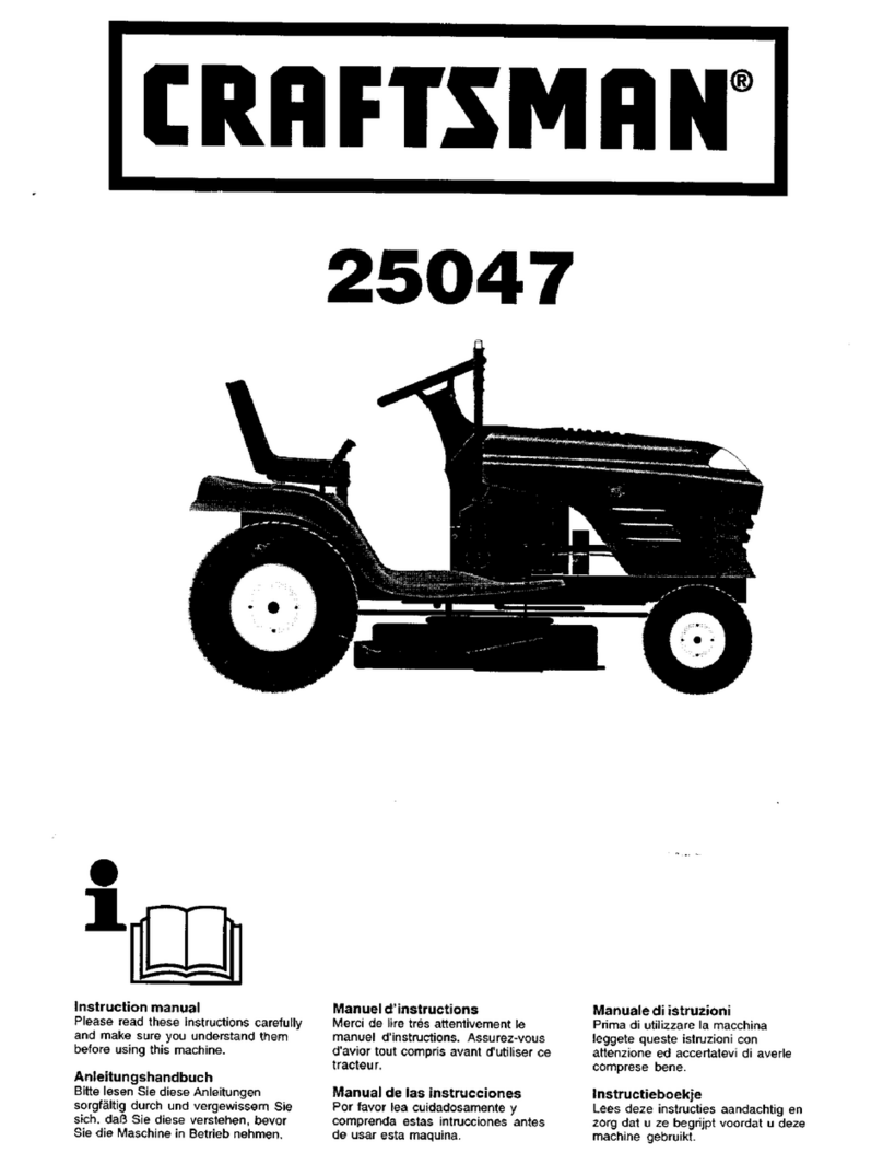 Craftsman 25047 User manual