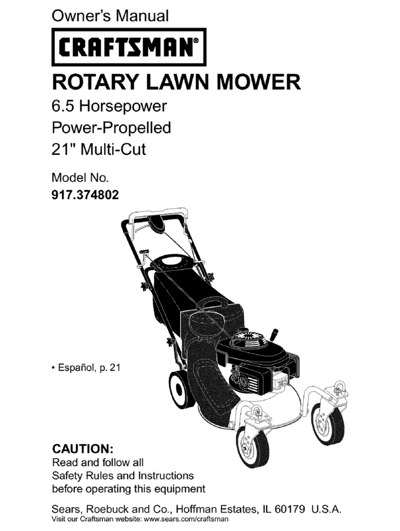 Craftsman 917.374802 User manual Craftsman 917.374802 User manual