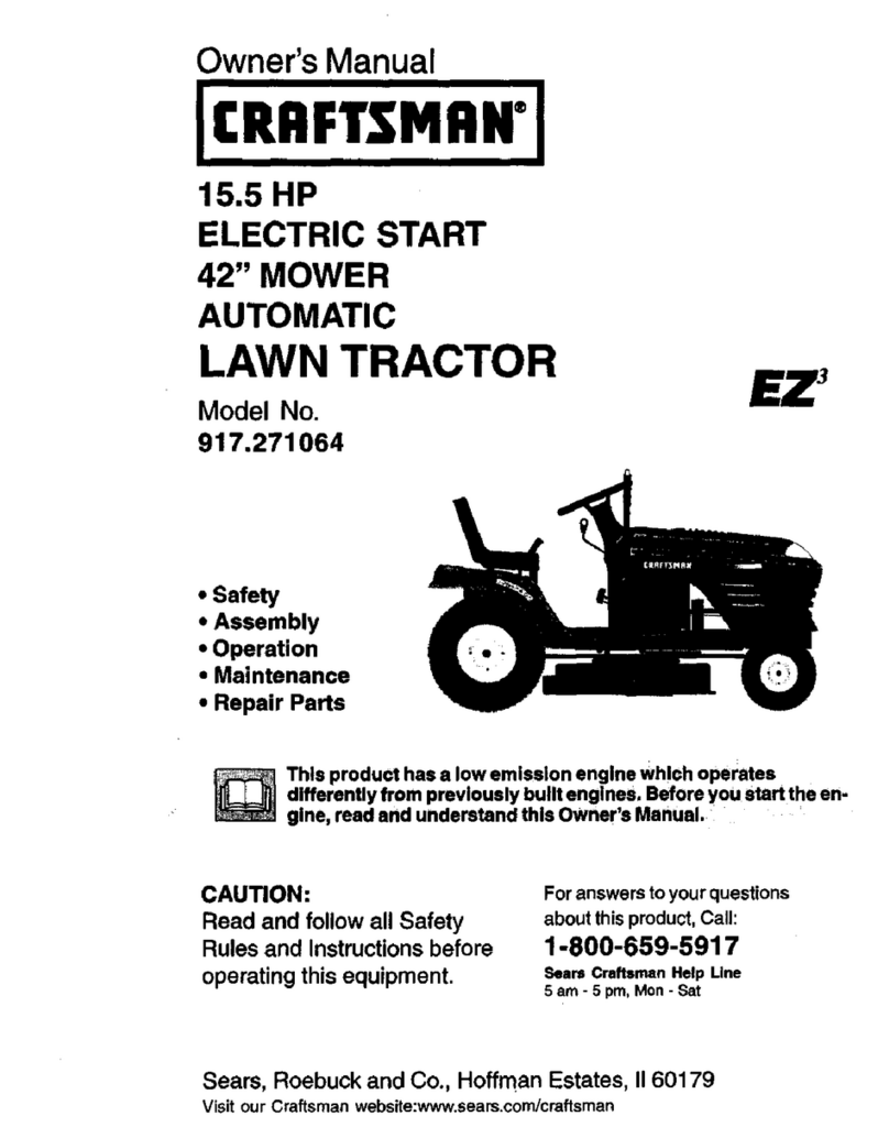 Craftsman EZ3 917.271064 User manual