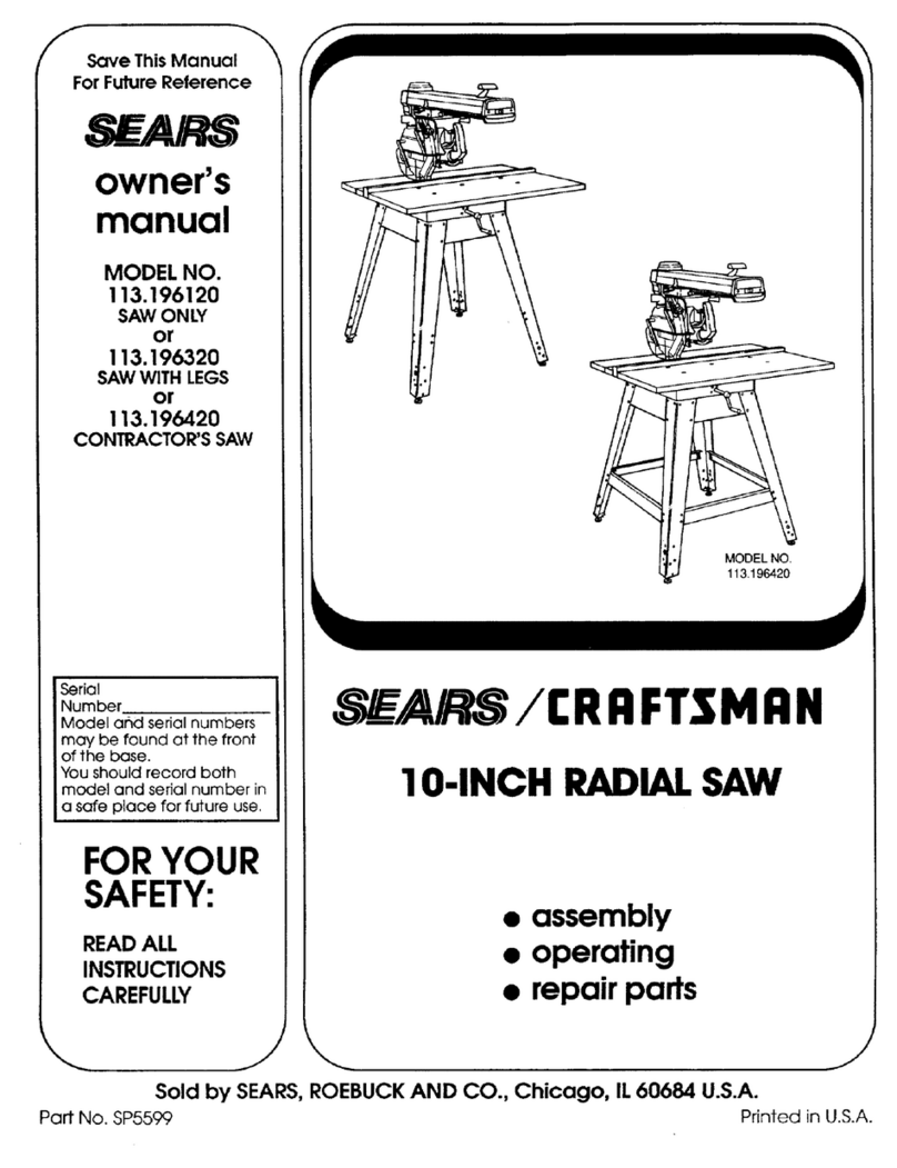 Craftsman 113.196120 owner's manual