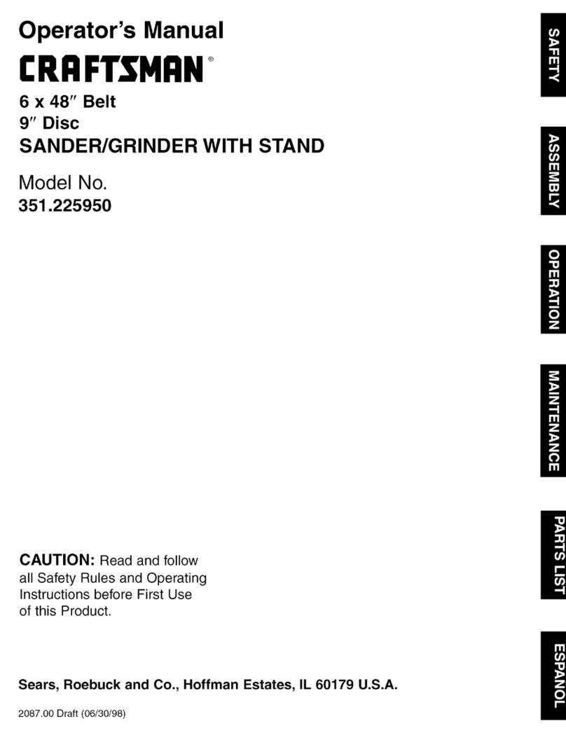 Craftsman 351.225950 User manual Craftsman 351.225950 User manual