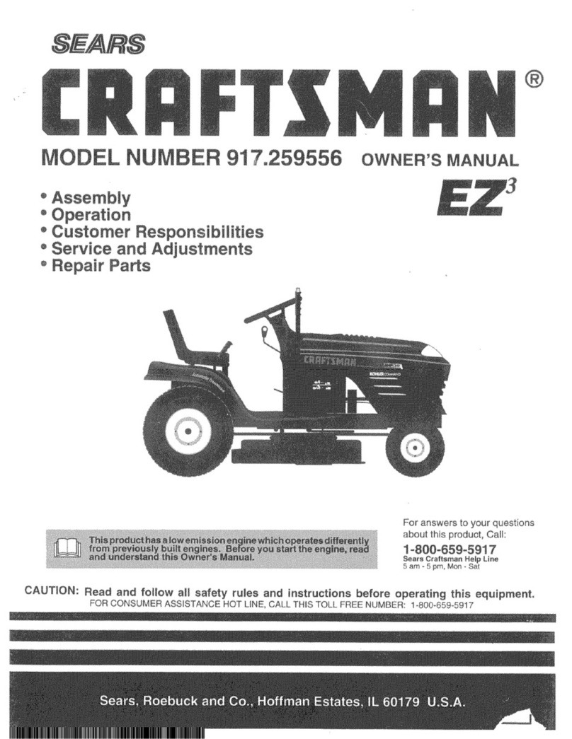 Craftsman EZ3 917.259556 User manual