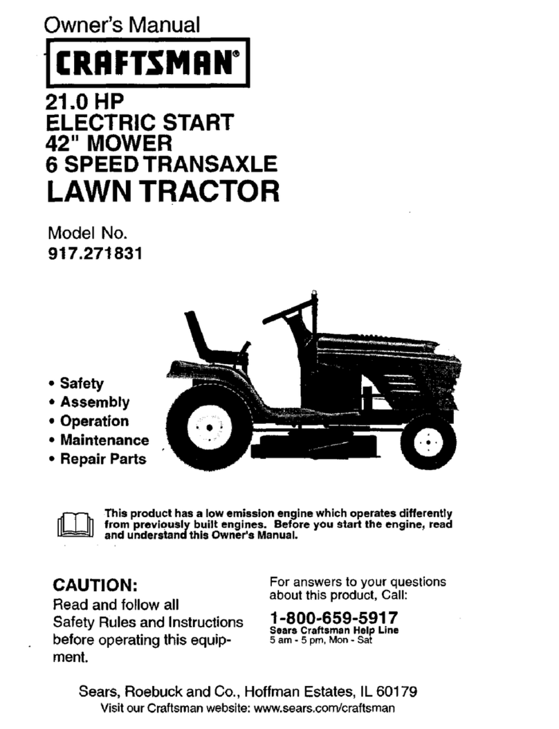 Craftsman 917.271831 owner's manual