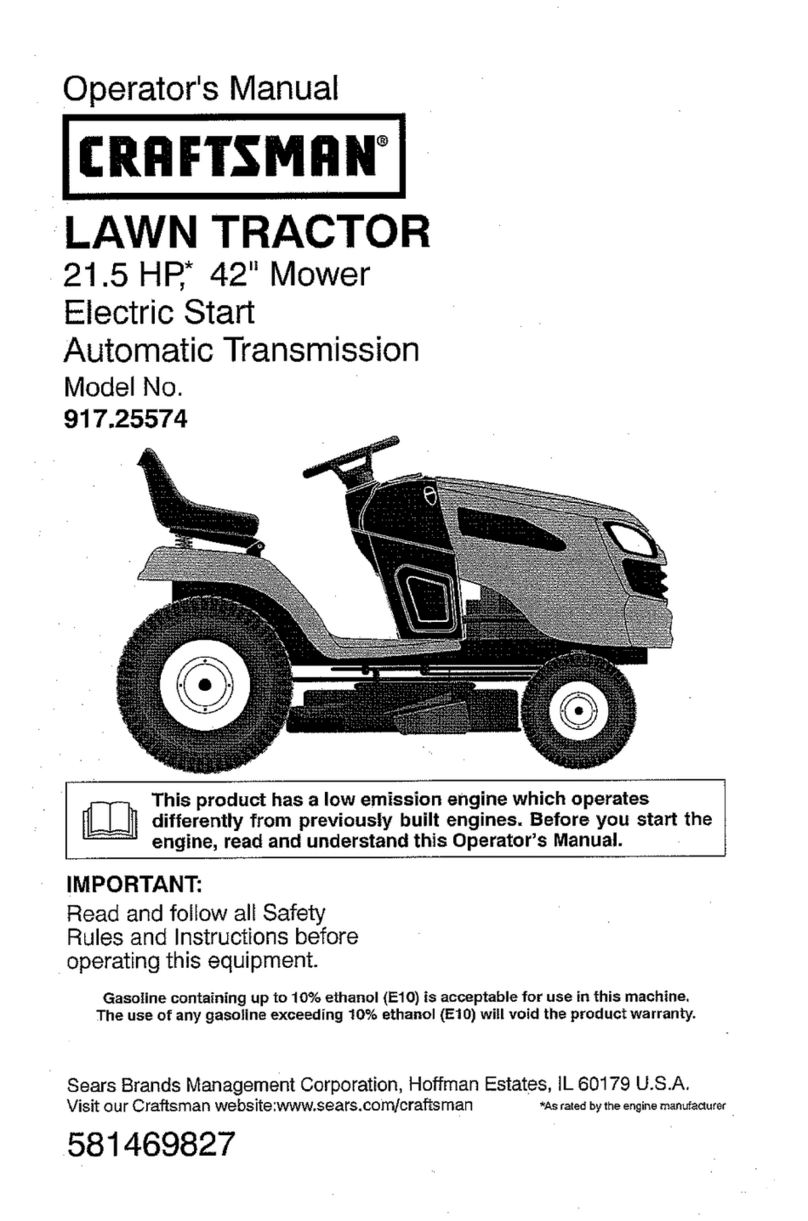 Craftsman 917.25574 Operator's manual