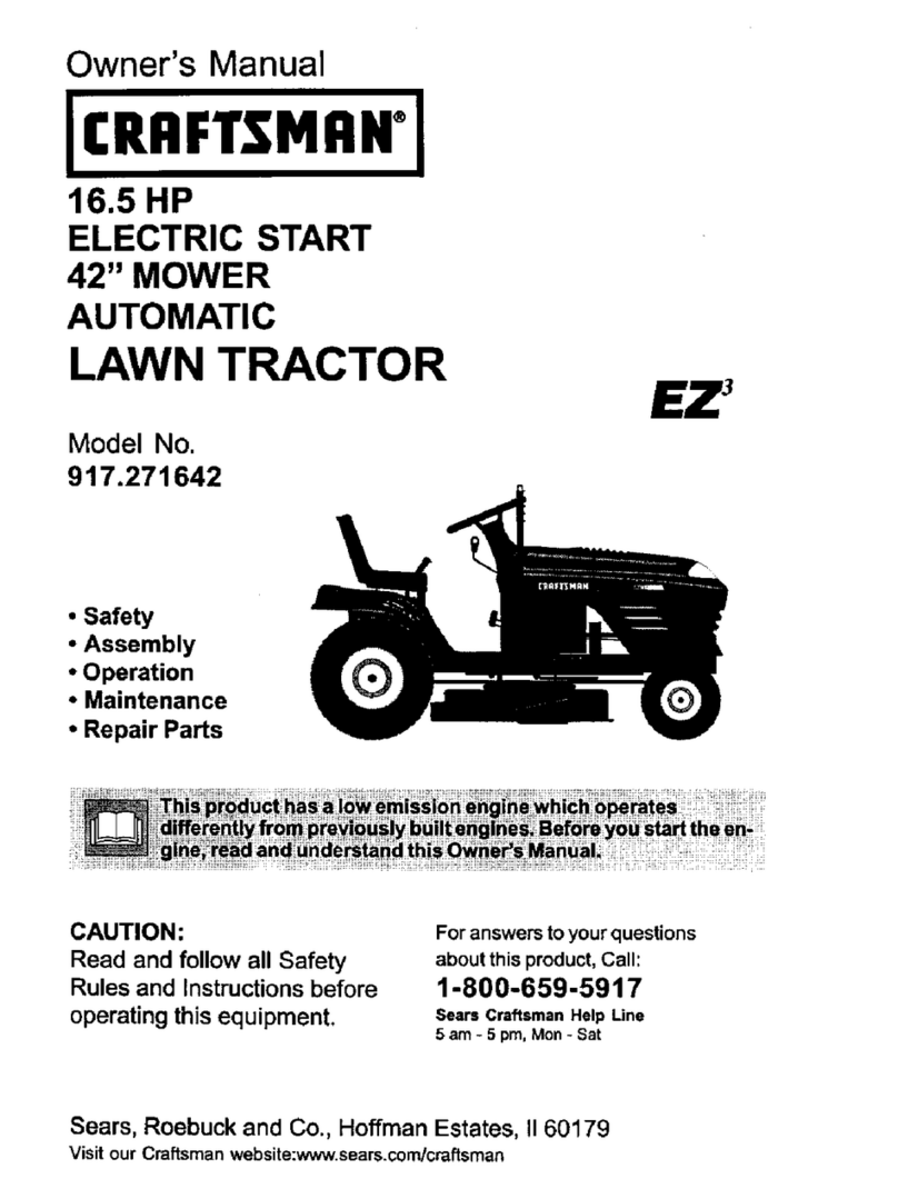 Craftsman EZ3 917.271642 owner's manual