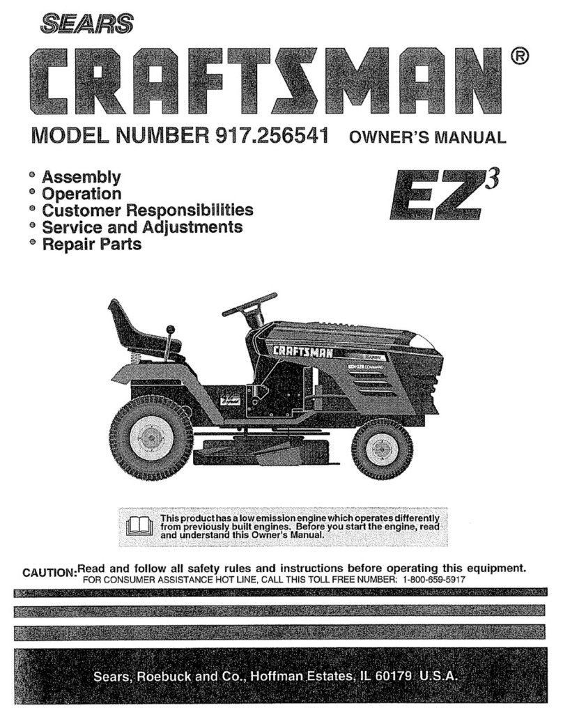 Craftsman EZ3 937.256541 User manual
