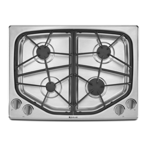 Jenn-Air JGC8430 installation manual