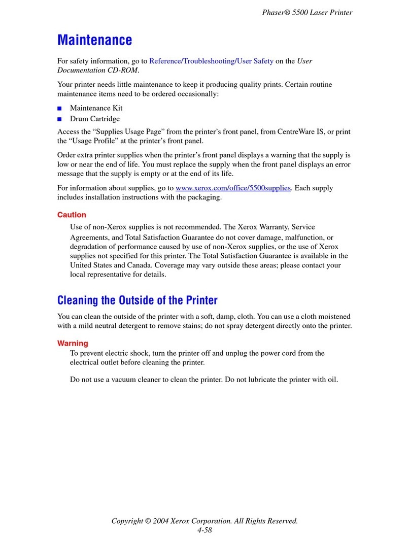 Xerox Phaser 5500 series Guide