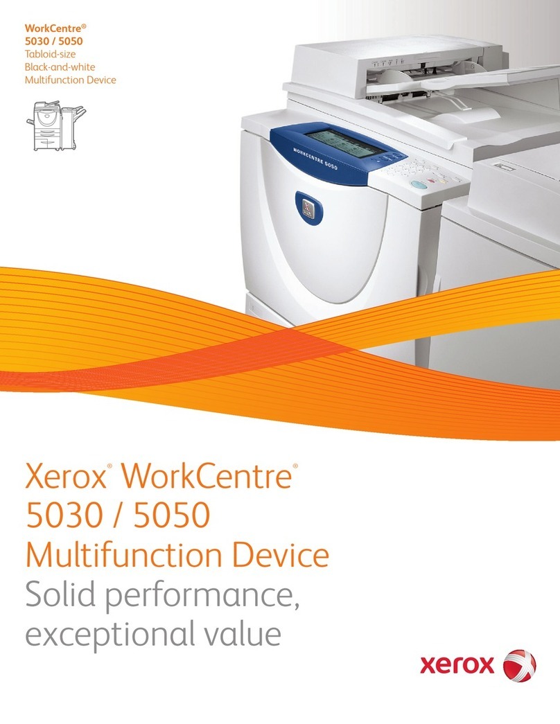 Xerox WORKCENTRE 5050 User manual