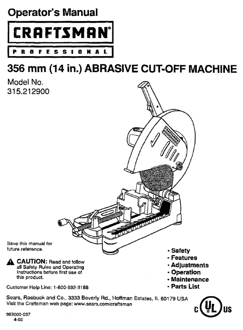 Craftsman 315.212900 User manual