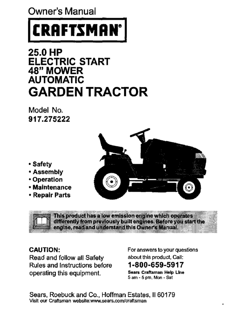 Craftsman 917.275222 owner's manual