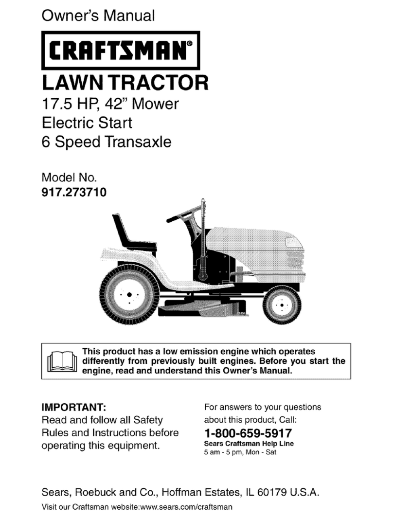 Craftsman 917.273710 owner's manual