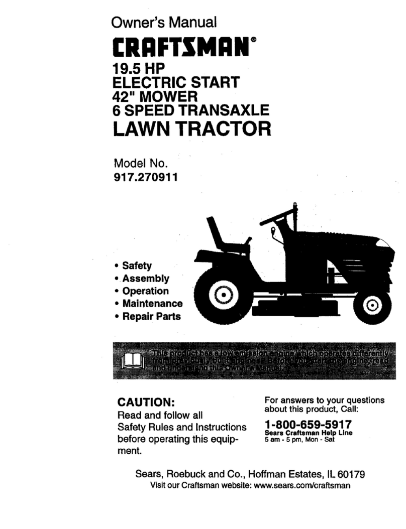 Craftsman 917.270911 owner's manual
