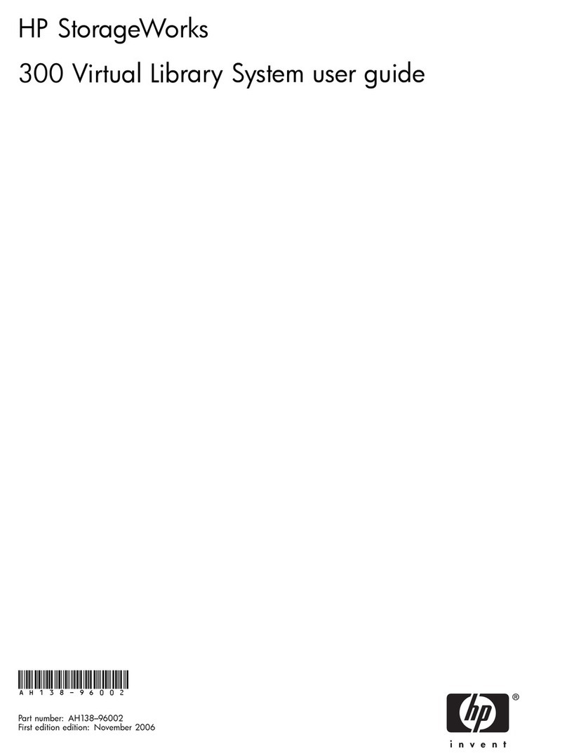 HP StorageWorks 300 - Virtual Library System EVA... user guide HP StorageWorks 300 - Virtual Library System EVA... user guide