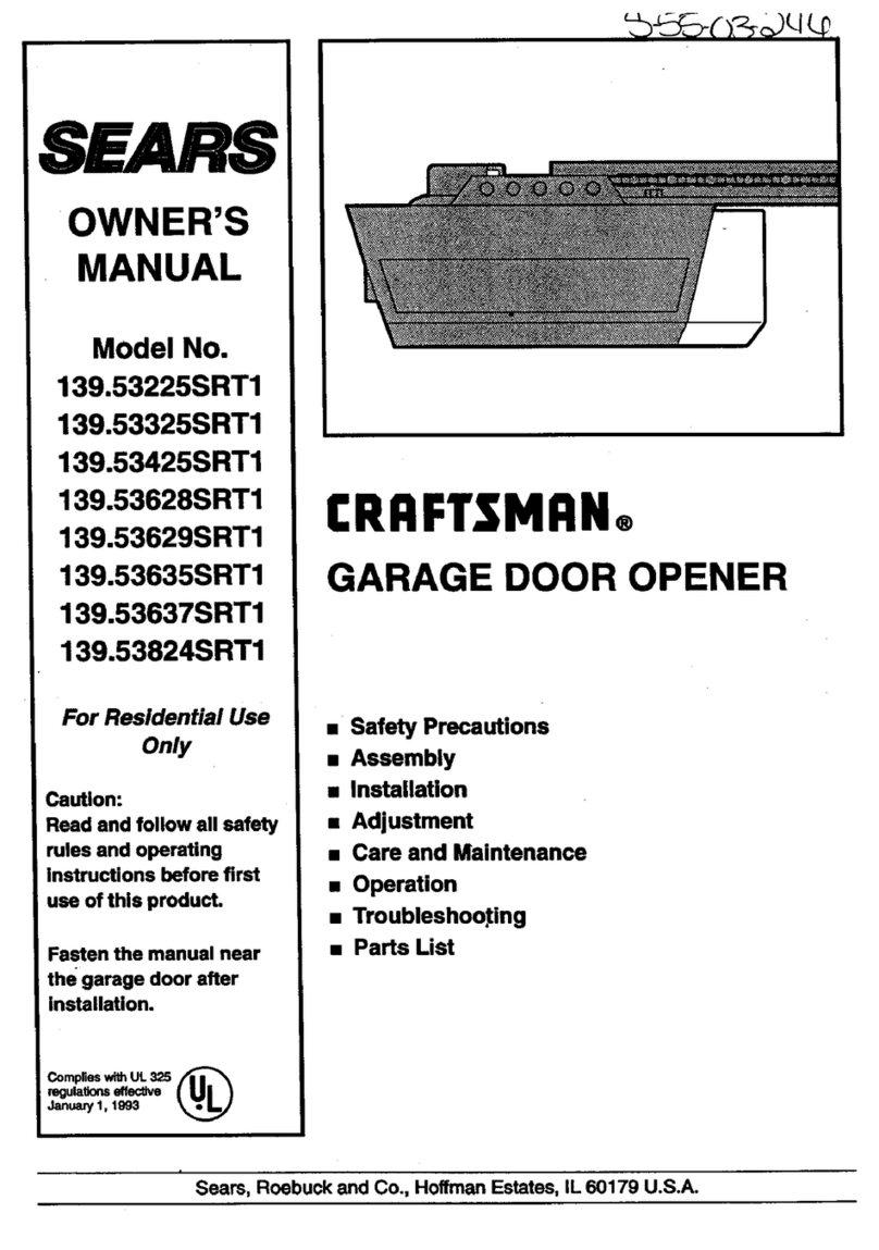 Craftsman 139.53225SRT1 owner's manual Craftsman 139.53225SRT1 owner's manual