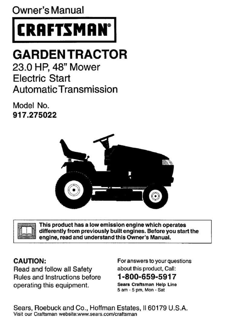 Craftsman 917.275022 owner's manual