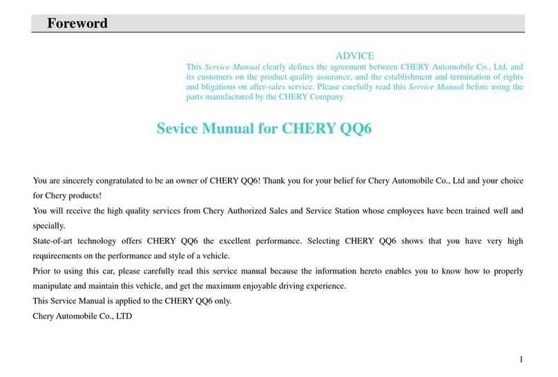 Chery QQ6 User manual