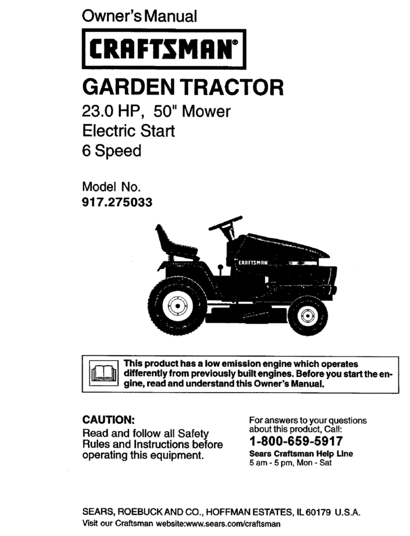 Craftsman 917.275033 User manual