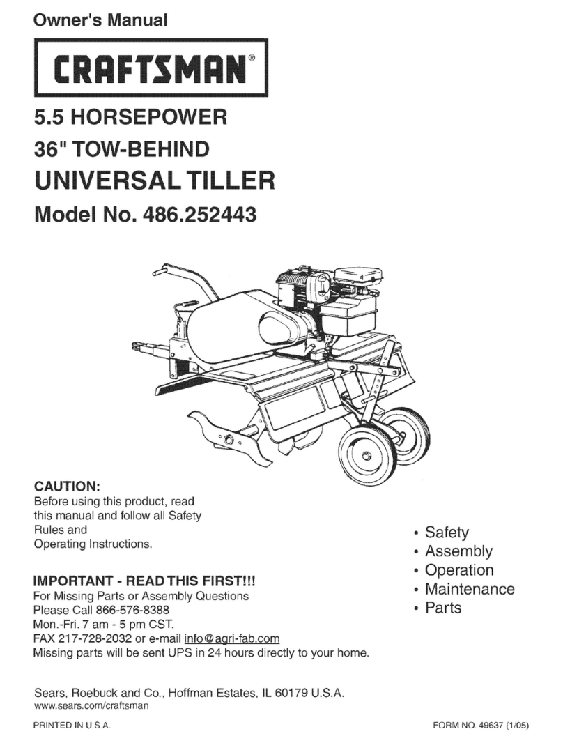 Craftsman 486.252443 owner's manual