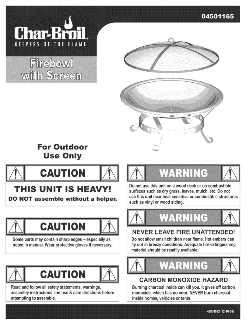 Char-Broil 4501165 User manual Char-Broil 4501165 User manual
