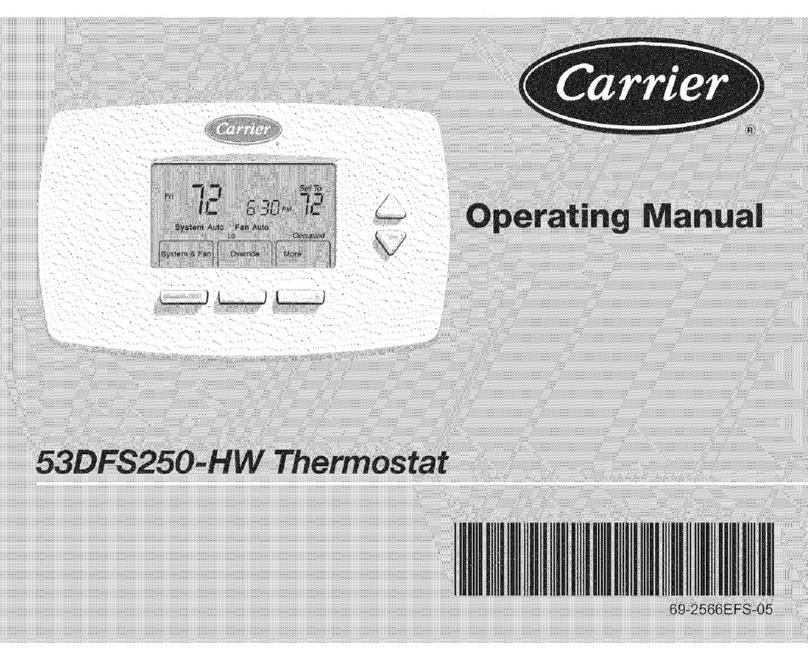Carrier 53DFS250-HW User manual