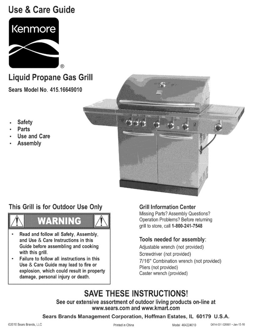 Kenmore 464224010 User manual
