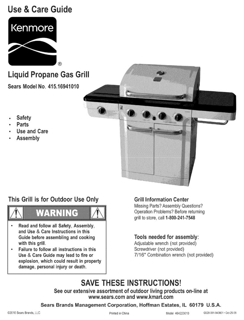 Kenmore 464223010 Use & care guide