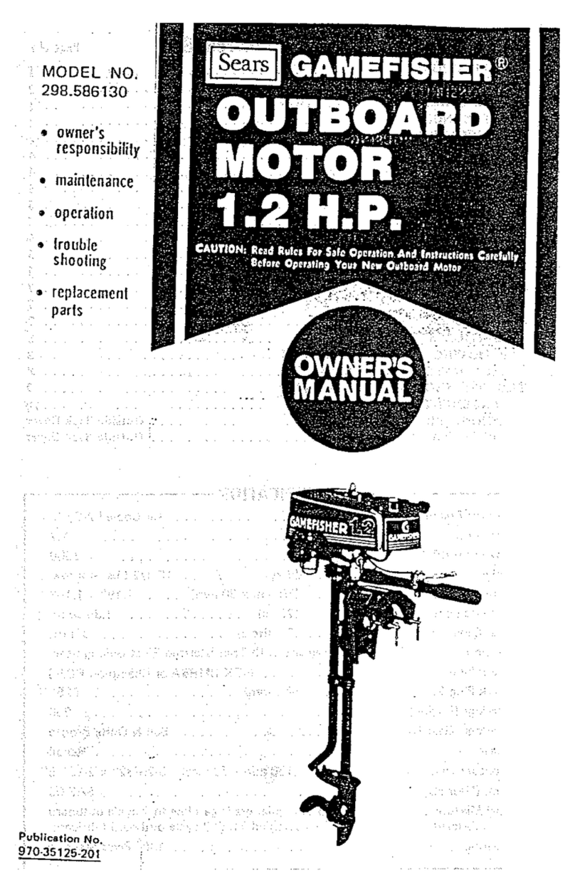 Craftsman Gamefisher 298.586130 owner's manual
